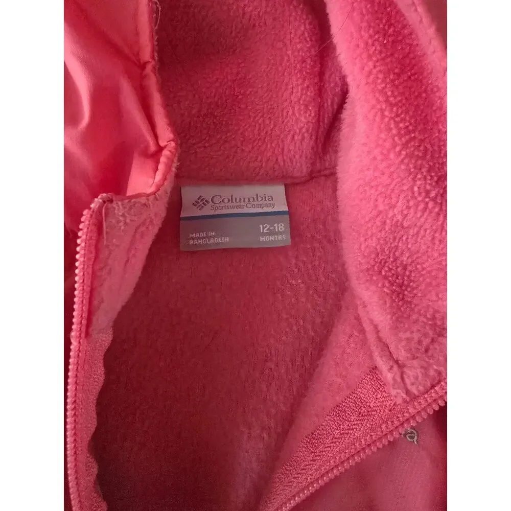 Columbia Jacket w/Hood‎ Sz 12-18 mos
